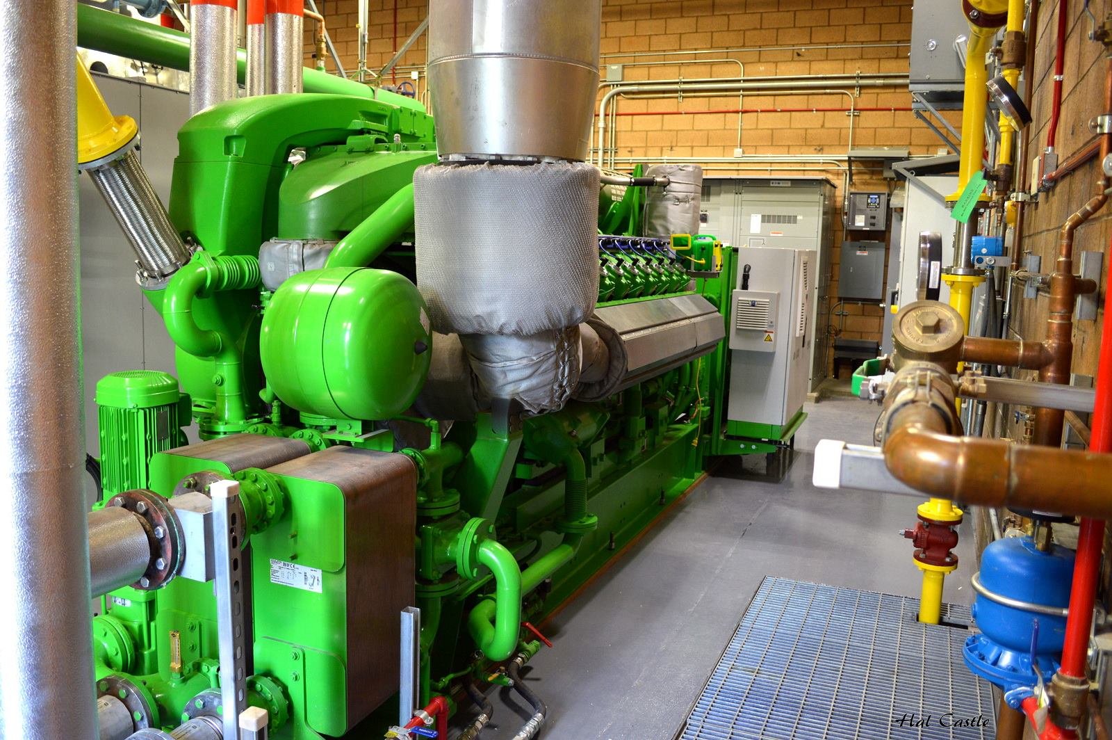 Backup generation system at the City of Palm Springs providing reliable power for critical operations during utility outages.
