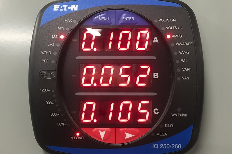 Digital metering equipment providing real-time monitoring of water system performance and operational data.
