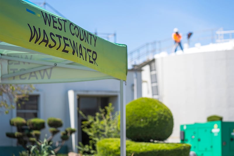 West County Wastewater District facility supporting efficient wastewater treatment and infrastructure modernization.