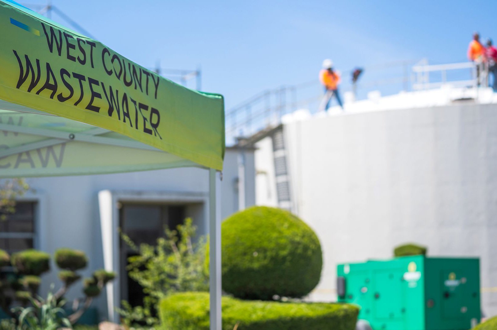 West County Wastewater biogas utilization project.